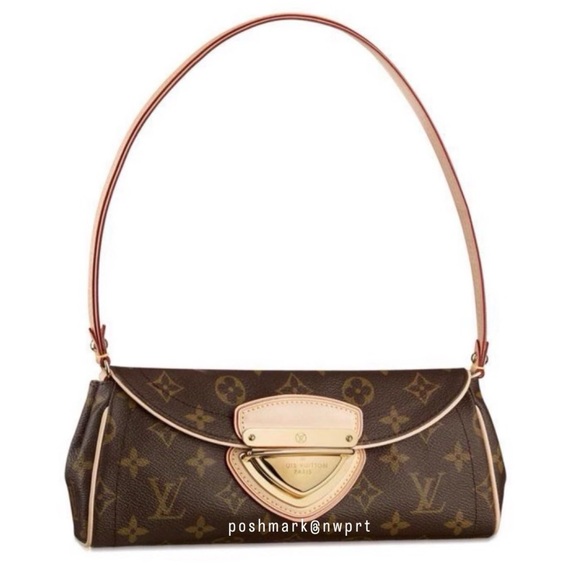 Louis Vuitton Handbags - Louis Vuitton 💯 Beverly Pochette Clutch Monogram Shoulder Bag LV Logo Mini Nano